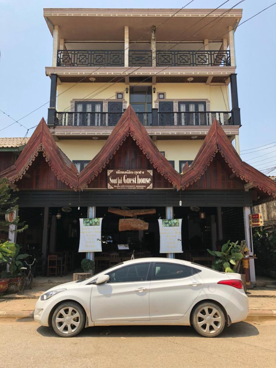 Soutjai Guesthouse & Restaurant Vang Vieng Luaran gambar
