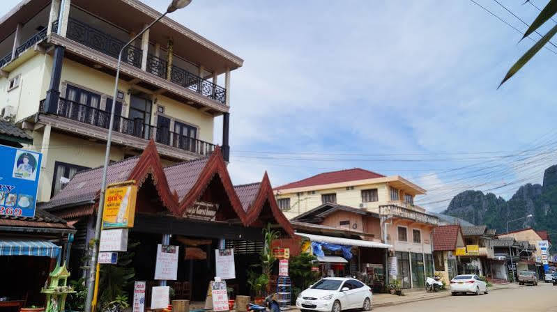 Soutjai Guesthouse & Restaurant Vang Vieng Luaran gambar